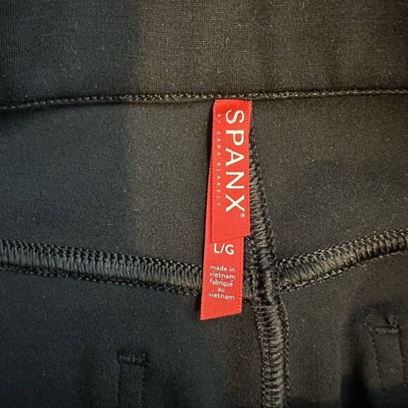 SPANX The Perfect Pant Ankle Straight High Rise Ponte Knit Pants Large Career - Picture 8 of 11